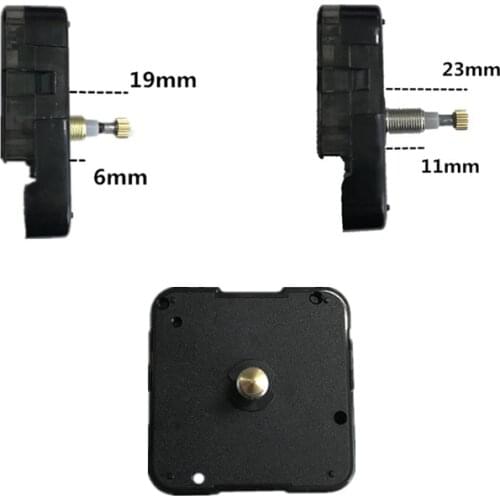 High Torque DIY Large Quartz Clock Mechanism Sun 12888 Shaft 23mm 19mm Step Clock movement Quartz Wall clock Accessory Parts