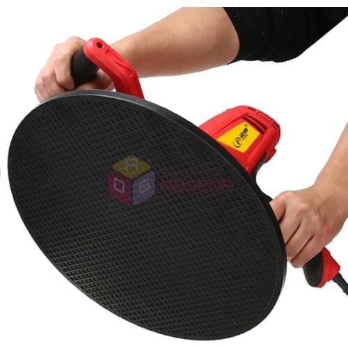 Electric Concrete Epoxy Cement Mortar Trowel Masons Wall Smoothing Polishing Machine Plastering Bucket Trowel Tool 220V