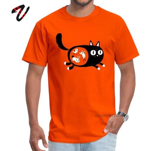 Orange Cat T Shirt for Men Its Whats Inside That Counts Dominant comfortable T-Shirt Designer Tops TShirt Summer/Autumn