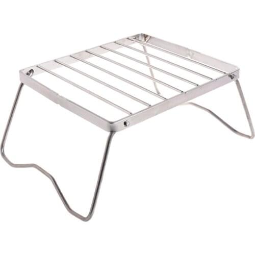 Hot Folding Camping Grill Mini Charcoal BBQ Portable Picnic Barbecue Stove Rack