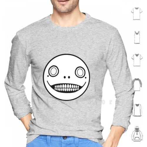 Nier : Automata Emil Mask hoodies long sleeve Nier Automata Emil 2b A2 9s Yorha