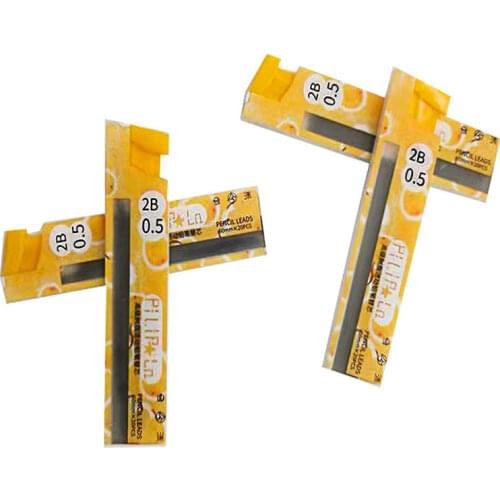 1pcs Advanced Resin 2B Mechanical Pencil Lead 0.5mm Black for Writing and Art Drawing Student School Stationery Office Supplies