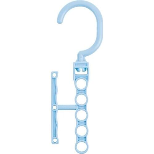 Hook Sturdy Space-saving Plastic Coat Clothes Hanger for Wardrobe