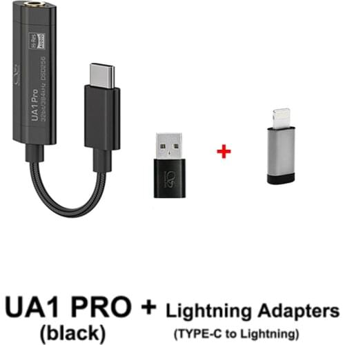 For Type C Android Windows SHANLING UA1 ES9218P USB DAC AMP Hi-Res Adapters Audio Cable with PCM 32/384 DSD256