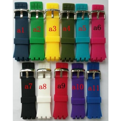 New! For Swatch Touch Silicone Strap SWATCH TOUCH surb100surw100 Watch Accessories