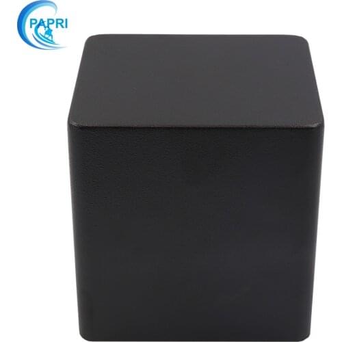 PAPRI 110*100*115mm Transformer Protect Cover Transformer Metal Triod Enclosure Black Iron For HIFI DIY Audio Amplifier 1PCS