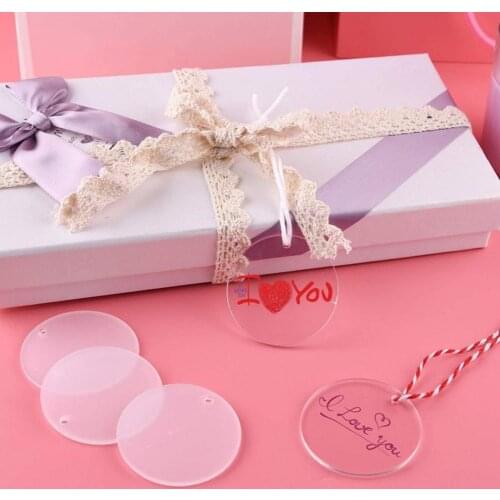 Eye-catching 1 Set Durable Portable Take Out Keychain Craft Kit Acrylic Keychain Making Set Clear for Home