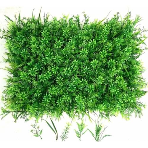 Plant Flower Panel Wedding Party Background Wall Home Decor Green Artificial Moss Grass For Wall DIY Outdoor Store Garden Decor