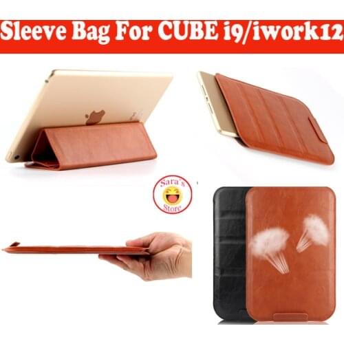 2016 Hot Selling And High Quality PU Case/Bag For CUBE i9/For CUBE iwork12 12.2inch Tablet PC,Free Shipping With 3 Gifts
