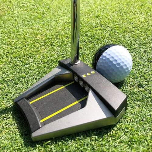3pcs 2-Color Golf Ball Black and White Putter Trainning Aid Durable for Indoor Outdoor Use WHShopping