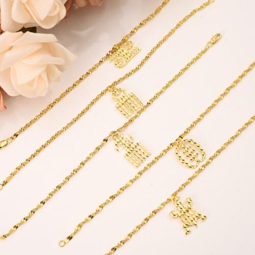 African Symbol Bracelets Gold Color Africa Bangles Material Adinkra Gye Nyame women Hand snack Chains Ethnic men Jewelry Gifts