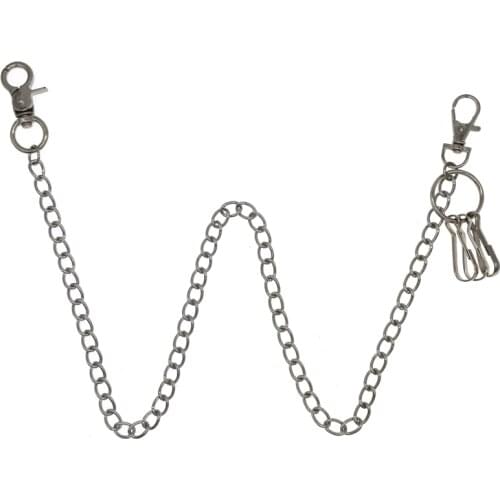 Punk Key Chains for Multi Layer Hook hiphop Waist chains Hip Hop Jewelry Belt