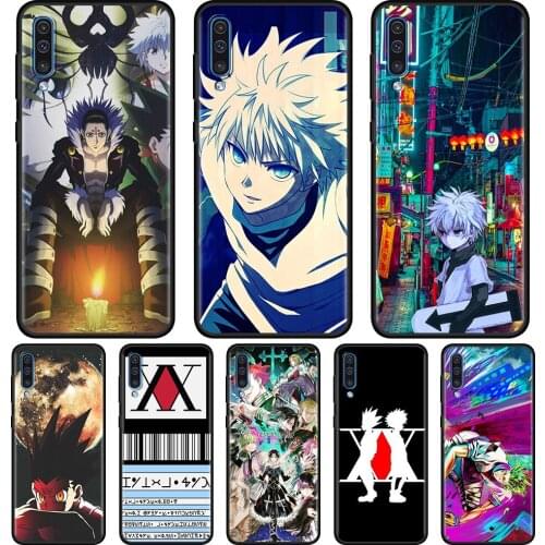 Hisoka HxH Anime Collages Hunter Case For Samsung Galaxy A50 A70 A10 A20e A30 A40 A20s A10s A10e A80 A90 A60 A30s Shell Cover