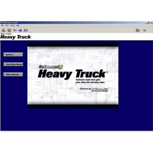 M.itchell OnDemand5 Heavy Truck Diagnostic Software 2005