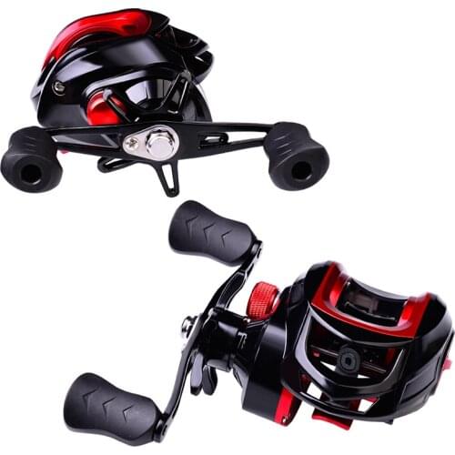 LINNWL New Baitcasting Reel 7.2:1/8.1:1/10.1:1 High Speed 10KG Max Drag Saltwater Fishing Reel 18+1BB Fishing Accessories