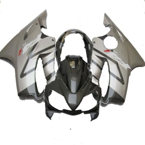 Km silver black fairing ABS hulls plastic injection 2004 2005 CBR600F4i 2006 2007 cbr 600 f4i 04 05 06 07 body repair parts