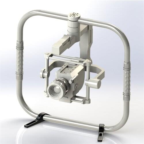 25mm Rod Support Feet for DJI Ronin-M Ronin-MX Grip / Freefly Movie Ring Gimbal Stabilizer Accessories Rod Clamp Antiskid Pads