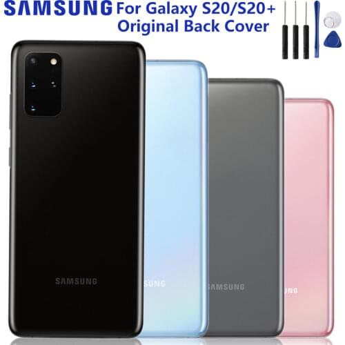 Original Samsung Housing Back Cover Cases For SAMSUNG Galaxy S20 S20+ Galaxy 8K S20 Plus Phone Rear Battery Door With Tools