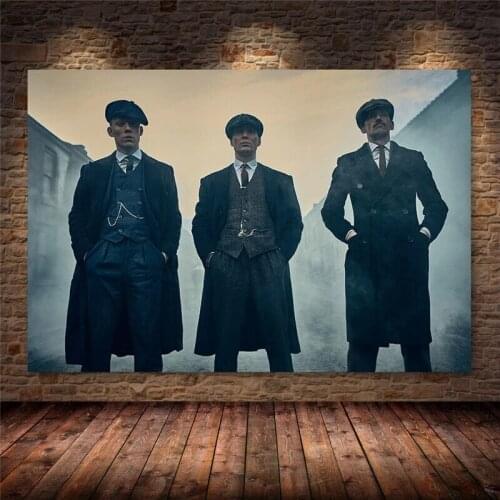British TV Series Poster Print On Canvas Painting Nordic Poster Wall Art Picture For Living Noom Home Decoration Frameless