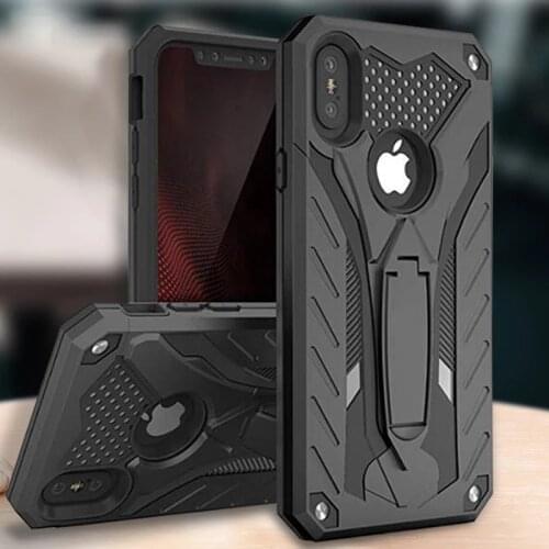 Shockproof Armor Case For iPhone 12 11 Pro Max Mini XS Cover Anti-fall Luxury Silicon Case For iPhone XR X 7 8 6 6S Plus 5 5S SE