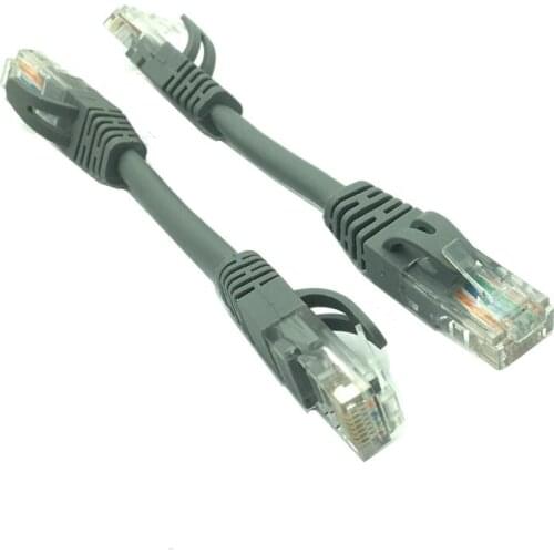 CAT5e UTP Rede Ethernet a Cabo Macho Para RJ45 Patch LAN Cable Pela Com Numero De Rastreament 10cm 0.1m