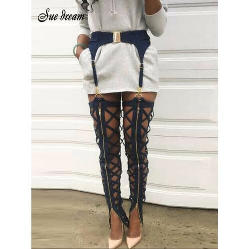 SUE DREAM Women's High Waist Pants