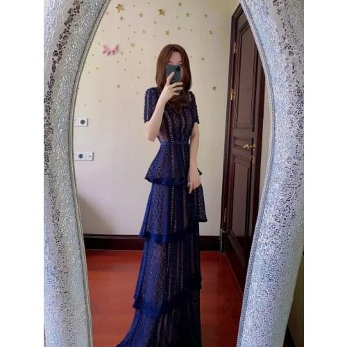 TUNJUEFS Blue Summer Dresses