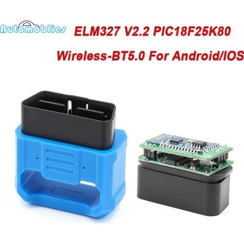 V018 ELM 327 V2.2 OBD2 Scanner WIFI Wireless-BT5.0 ELM327 V1.5 For Android/IOS OBD OBD2 Car Diagnostic Tool Auto Code Reader