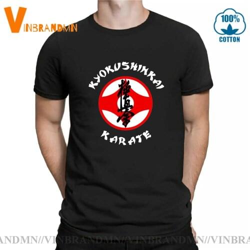 Japanese Martial Arts Kyokushin Karate T shirts men KyokushinKai Karate T-shirt Kung Fu Karate Kids Baseball tee shirt