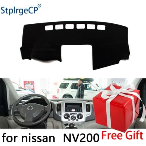 For Nissan NV200 Vanette Evalia 2010-16 dashboard mat Protective pad Shade Cushion Pad interior sticker car styling accessories