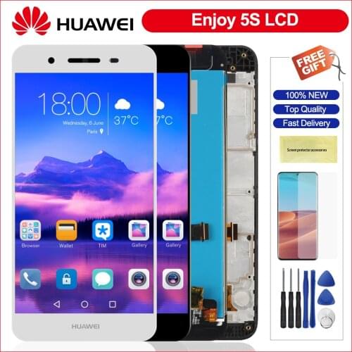 5.0" Lcd For Huawei Enjoy 5S LCD Display Touch Screen Panel Digitizer Assembly Replacement For Huawei Enjoy5S Lcd Screen