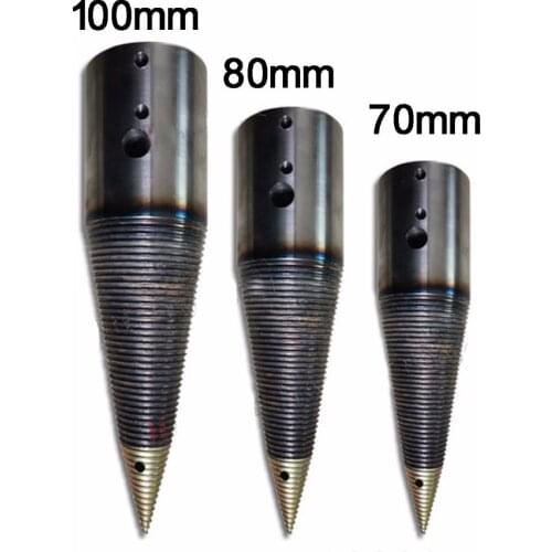 1pc Wood-splitting Machine Household drill Wood splitter bit Small Electric Hydraulic Diesel Breaker Split Cone of Diesel Engine