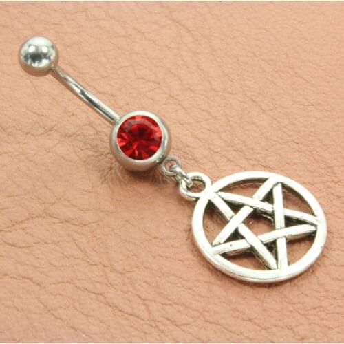 22PCS Mix Designs Fashion Star Moon Piercing Ombligo Bohemian Women Belly Button Rings Sexy Piercing Navel Body Piercing Jewelry