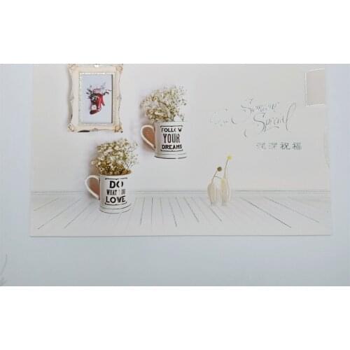 4packs Deeply blessed large greeting card hot stamping party invitation Greeting Card Birthday Gift Message Cards