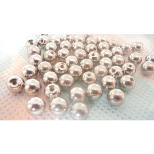 Free shippment 100pcs/lot Body piercing jewelry - Stainless Steel Ball Body Piercing Replacement 16g 14g for Lip/Eyebrow/Tongue