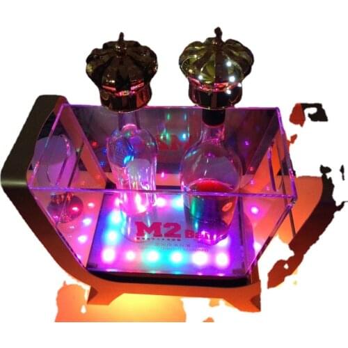 Large Led Plastic Ice Bucket for Parties Wedding Night Club