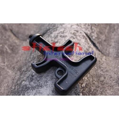 By dhl or ems 200pcs Nylon Pplastic Self Defense Stinger Duron Drill Protection Tool Key Chain Steel Weapon Combat Tool