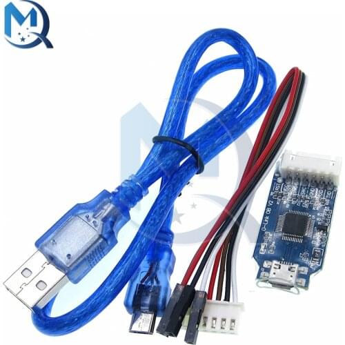 For J-Link OB ARM Emulator Debugger Programmer Downloader Board Replace V8 SWD SWO M74 With Micro USB Cable Jumper Wire Module