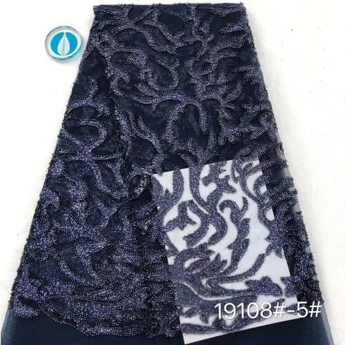 French Mesh Lace Fabric 2021 High-quality Lace Latest African Lace Fabric Embroidery Mesh Tulle Lace Fabric D3758