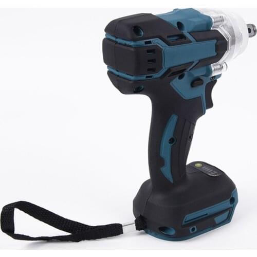 For Makita 18V Brushless Wrench Electric Hammer Cordless Drill Adjusted 10mm Mandrel 19800mAH Torque 240-520NM 0~3600 RPM 1280W