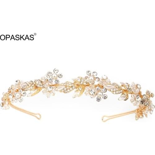 Headwear Wedding Photo Studio Photo Accessories Crystal Headband Flower Hair Accessories Bridal Headband VL