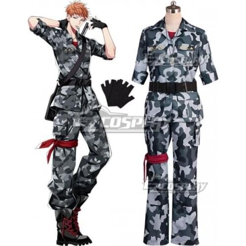 Hypnosis Mic Division Rap Battle Riou Mason Busujima Crazy M Uniform Halloween Outfit Adult Women Men Cosplay Costume E001