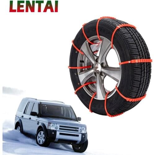LENTAI For Chevrolet cruze captiva aveo Suzuki swift grand vitara Citroen c4 c5 Car Mini Plastic Winter Tyres wheels Snow Chains