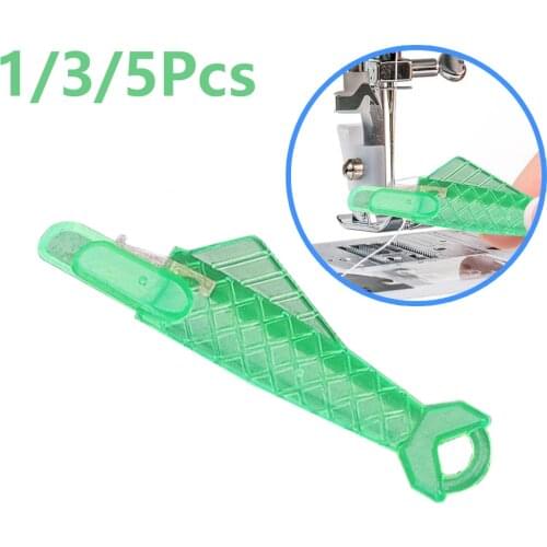 Mini Needle Threader For Sewing Machine With Hook Plastic Stitch Insertion Tool Elderly Quick Automatic Changer Craft