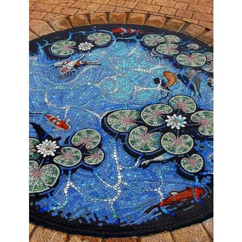 Mosaic pond,design can be customized