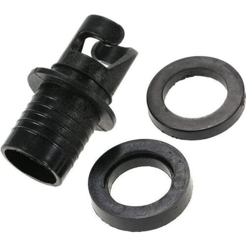 Inflatable Rowing Boat Kayak Air Valve Nylon Adapter Inflation Pump Connector Kayak Inflating Accessories Air Valve Adapter