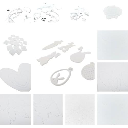 Dotted Printing Label Big Collection Greeting Card Decoration Metal Cutting Dies Stamp DIY Scrapbooking Craft Embossing Albums