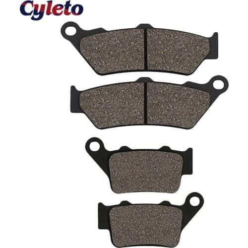 Motorcycle Front Rear Brake Pads for BMW Scarver F650CS F650GS Dakar F 650 GS F650ST Xcountry G 650 Xchallenge G650GS C1 125 200