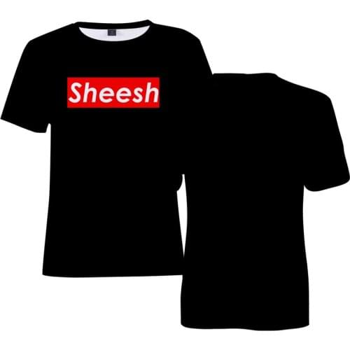 Sheesh! T-Shirt Men Women All Over Print Fashion Girl T Shirt Boy Tops Tees Short Sleeve Tops