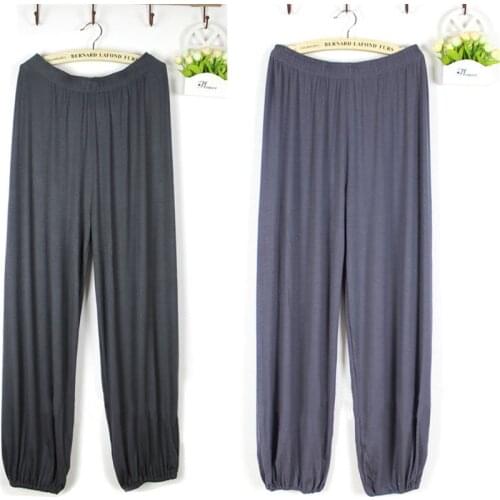 Overweight Pants Underwear Men Pijama Hombre Pajamas For Men Sleep Bottoms Lounge Wear Pants Home Wear Sleepwear Soft Pyjamas